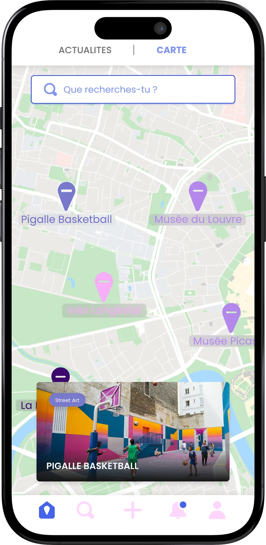Carte du concept Zeyo 2022